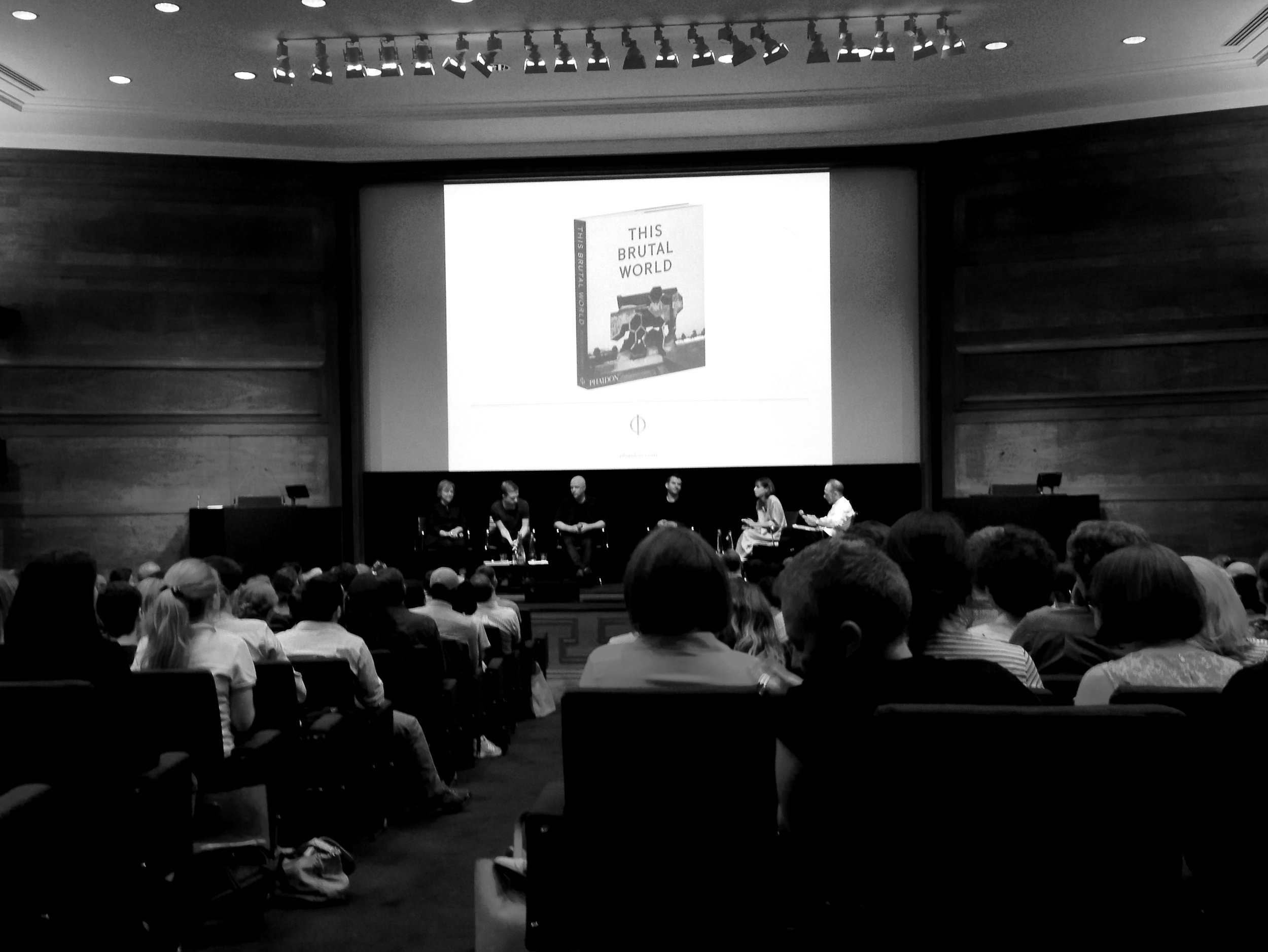 Panel discussion chaired by Virginia McLeod (Commissioning Editor at Phaidon) with Peter Chadwick (author This Brutal World), Jane Hall (Assemble), Tom Cordell (director, Utopia London)&nbsp;and Douglas Murphy (author, Last Futures: Nature, Technolo…